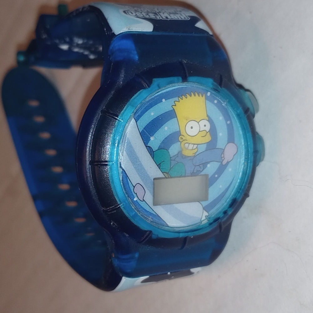 Talking Bart Simpson watch.